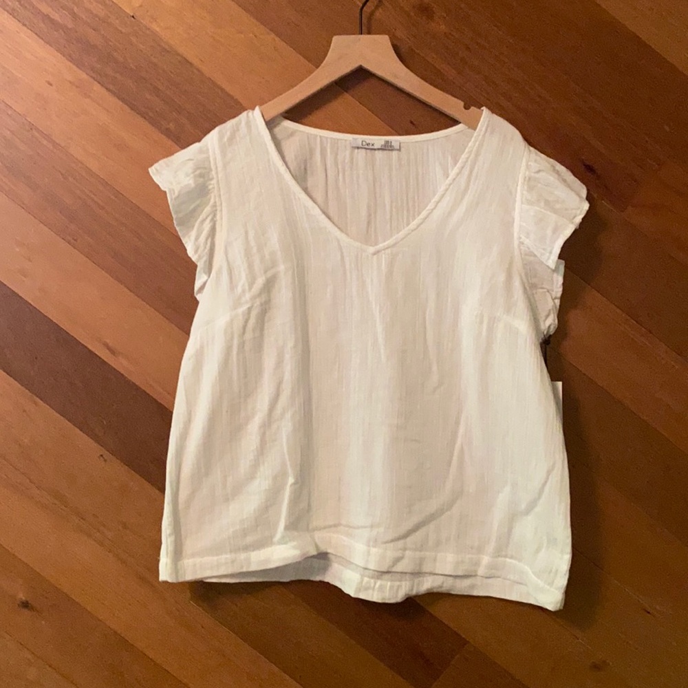Dex white blouse